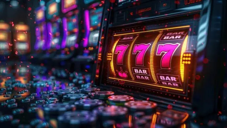 Classic fruit machine slot game